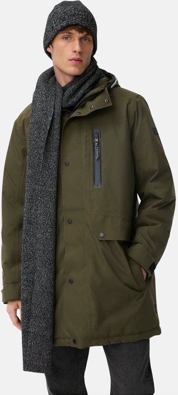 camel active - teXXXactive® - Jas - Bosgroen - Met Capuchon