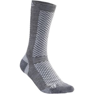 Craft 2-Pack Warme sokken Mid - Merino Wol - HR1905544 - Grijs.