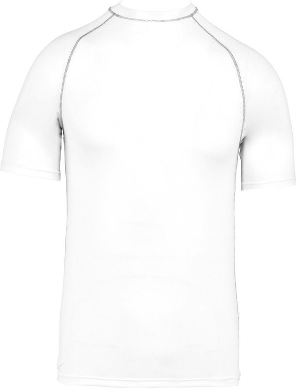 PROACT - Functioneel T-shirt - White - Korte Mouwen - Anti-UV-bescherming PA4007