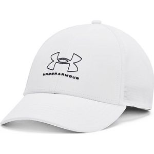 Under Armour - Iso-Chill Driver Mesh Adjustable Cap - Witte Pet Dames-One Size