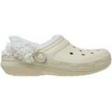 Crocs - Classic Fleece Lined - Klompen - Bone