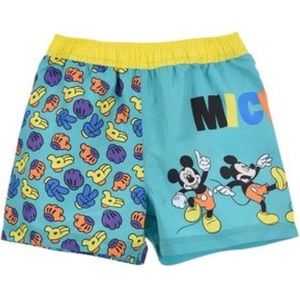 Mickey Mouse zwemshort - groen - Disney zwembroek - maat 98