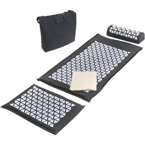 Lexium Spijkermat – Acupressuur Mat - Spijkerbed - Acupunctuur Kussen - Shakti Massage - Massage & Ontspanning -