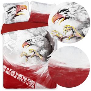 Katoenen Dekbedovertrek Set 160x200 cm, Inclusief Kussensloop 70x80 cm