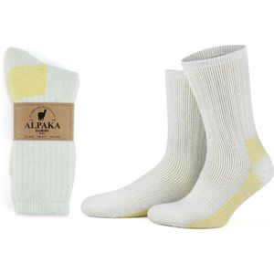GoWith Alpaca Thermosokken-2 paar-Wollen Sokken-Maat 43-46