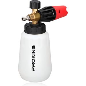 PROKING Snow Foam Cannon - Karcher K-Serie Compatibel - K2, K3, K4, K6, K7 - Auto Schuim Sproeier - Hoogwaardige Foam Gun voor Diepe Reiniging