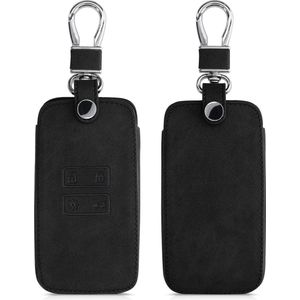 kwmobile Key Cover Compatible with Renault - Black