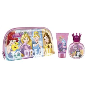 Disney Princess Geschenkset - Eau de Toilette 50 ml & Douchegel 100 ml - Met Toilettas