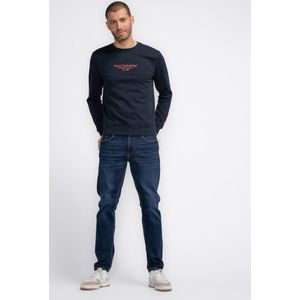 Petrol Industries - Heren Russel regular tapered fit jeans jeans - Blauw - Maat 33