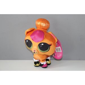 LOL Suprise - Knuffel hond - Oranje - 22 cm - Pluche