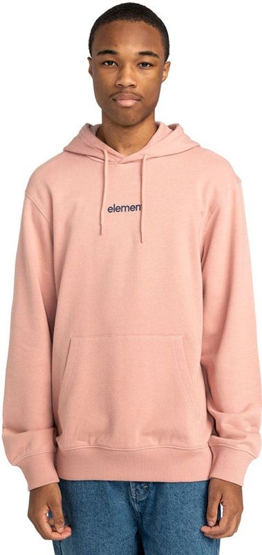 Element - Simple Logo - Pullover Hoodie - Grijs - 70% Katoen 30% Gerecycled Katoen