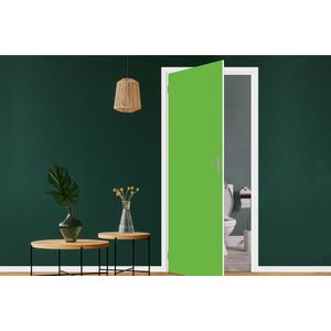 Deursticker Groen - Kleuren - Natuur - 95x215 cm - Deurposter
