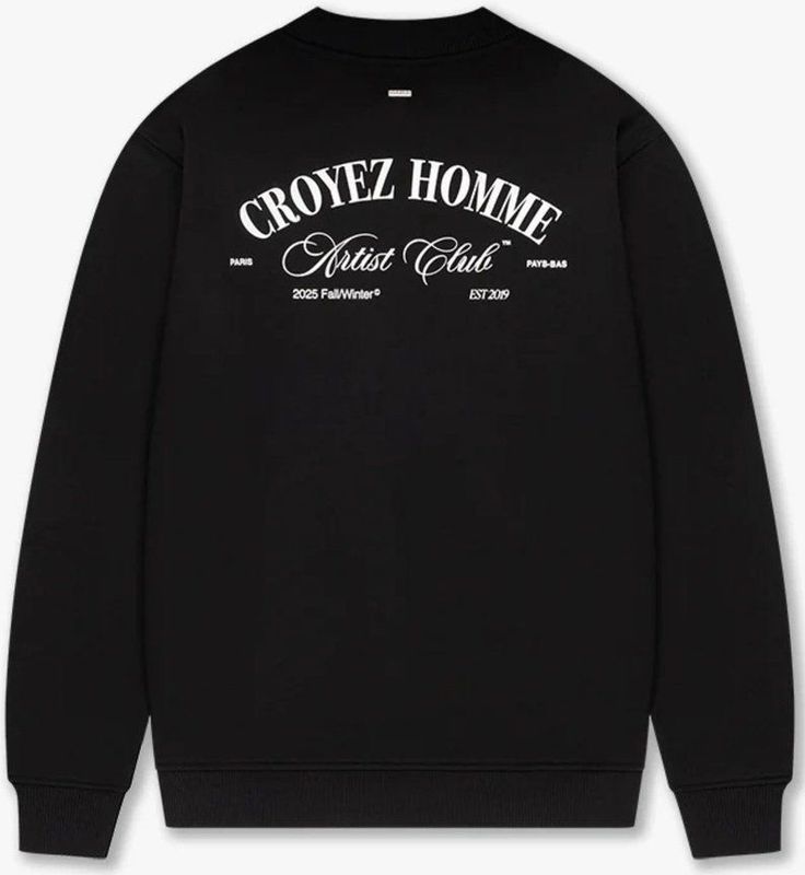 Croyez - Artist Club - Sweater - Zwart