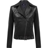 Felix Hardy - Leren Jas - Zwart - Dames