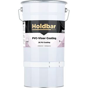 Holdbar PVC-Vloer Coating Briljantblauw (RAL 5007) 5 Kg - Vloerverf - Alle kleuren - Hecht direct op PVC - Slijtvast - UV-bestendig - Gemakkelijk te reinigen - Beschermt PVC-Vloer - 2 Componenten Verf