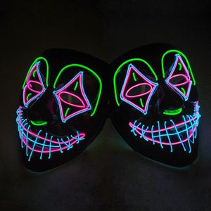 Halloween- LED Glowing- Masker