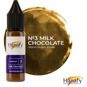 Hanafy Eyebrow Pigment No.3 – Milk Chocolate