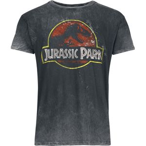 Jurassic Park Jurassic Park Logo Heren T-shirt - zwart - L
