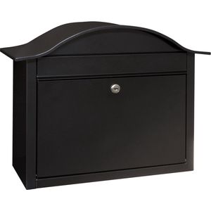 Brievenbus - Staal - Zwart - Met Slot