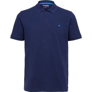 SELECTED HOMME SLHDANTE SS POLO W NOOS Heren Poloshirt - Maat L