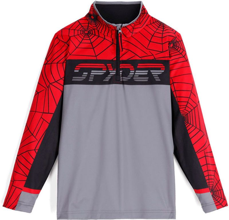 Spyder - Ryder - Sweatshirt - Rood - 1/2 Zip - Jongens, Meisjes