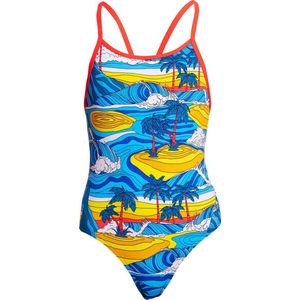 Beach Bum ECO Diamond back one piece - Meisjes | Funkita