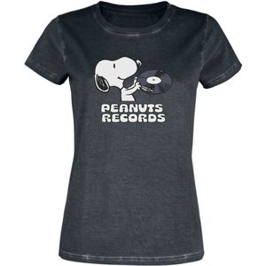 Peanuts Peanuts Records Dames T-shirt - meerkleurig - S