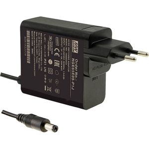 MW Mean Well NGE65E24-P1J Stekkernetvoeding, vaste spanning 65 W