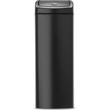 Brabantia Touch Bin Prullenbak - 25 l - Zwart