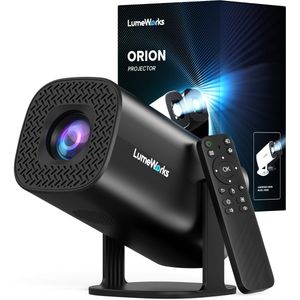 LumeWorks - Orion Pro Mini - Projector - Zwart - 4K Support - Draagbaar