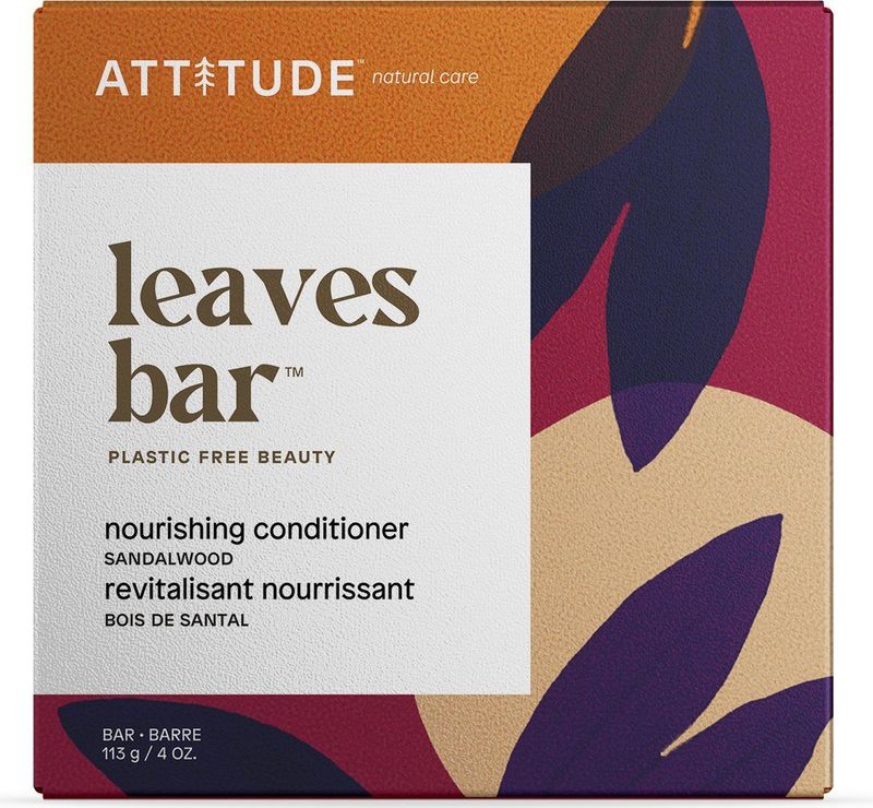 Attitude Leaves Bar Voedende Conditioner 113 gram. Sandelhout.
