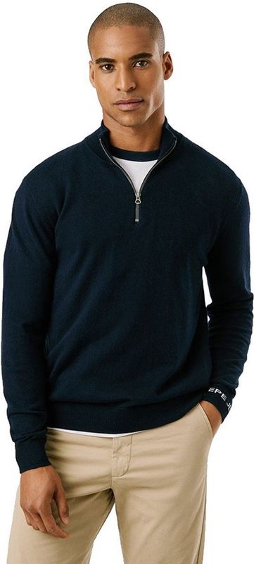 Pepe Jeans - PM7000012 Andre Mock - Groene Trui - Casual - Katoen