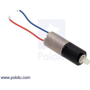 26:1 Sub-Micro Plastic Planetary Gearmotor 6Dx16L mm Pololu 2357