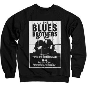 The Blues Brothers Sweater/trui -S- Poster Zwart