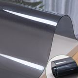 Tafelbeschermer Zwart 100x165 cm - 1,7 mm Dikte - Gemakkelijk Schoon te Maken en Waterdicht - Tafelbeschermer - Hoge Kwaliteit - Tafelzeil - Tafelkleden