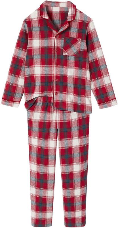 Vertbaudet - Flanellen Pyjama - Ruitjes - Jongens