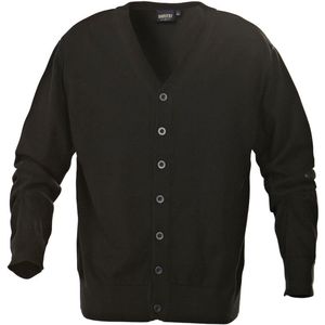 James Harvest CARDIGAN KNOWVILLE 2112501 - Zwart - S