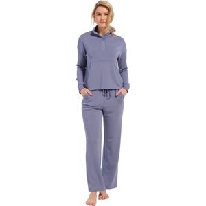 Pastunette 24-7 - Huispak Amy - Dames - Blauw - Modalmix - Maat 40