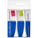 Curaprox - Hydrosonic Opzetborstel - Magenta Groen - Sensitive Duo - 2 stuks