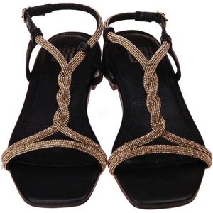 Bibi Lou Brons-Zwarte Sandaal