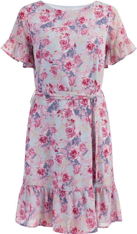 usha - Midikleid - Met Rosenprint - Jurken