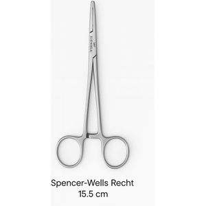 Belux Surgical Instruments / Spencer-Wells Recht 15.5 cm
