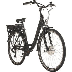 Hollandia Fiets (elektrisch) E-stadsfiets dames Hollandia Lido 28'' e-bike 7 versnellingen zwart - 49 cm