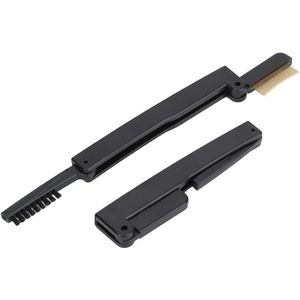 Opvouwbare Wimper En Brow Kam - Draagbare Metalen Dubbelzijdige Wenkbrauw Trimmen Borstel - Opvouwbaar Ontwerp - Set van 2