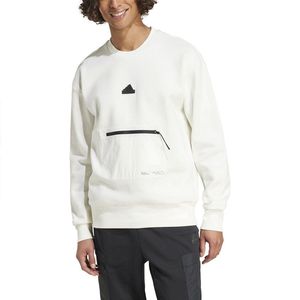 Adidas City Escape Fleece Sweatshirt Wit Man