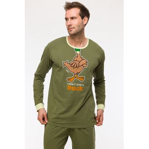 Pyjama heren woody uni duck