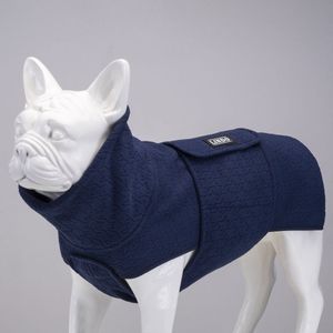 Lindo Dogs - Hondenjas - Hondenkleding - Honden sweatshirt - Fleece - Navy Blue - Blauw - Maat 1