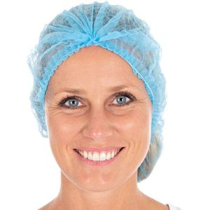 HYGONORM Haarnetten Eco PP-vlies, diameter 500 mm, groen