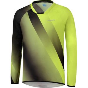 FUJIMI Long Sleeve Jersey, Olive Yellow