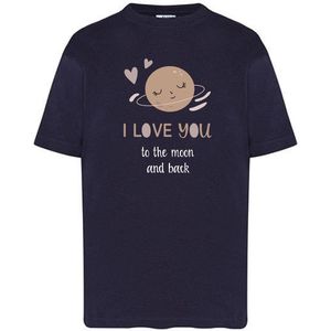 T-Shirts Moon-Blauw-104